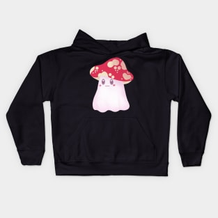 mushroom ghost Kids Hoodie